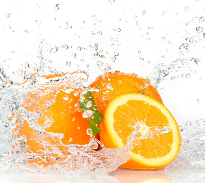 Photo wallpapers Wallstyle Oranges 90514159
