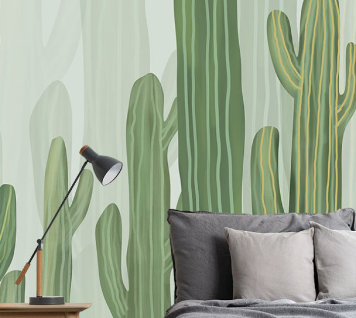Photo wallpaper Your interior Cacti 20472