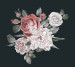 Photo wallpapers Wallstyle Composition with peonies 5210120205-2