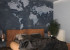 Photo wallpaper Your interior Concrete map 21524