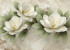 Photo wallpaper Your interior 3D White lotus 45344