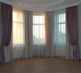 Bay window curtains 20201032