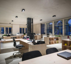 Curtains for a large office 20203034