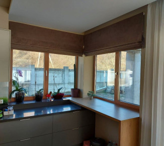 Roman curtains for the kitchen 20202200