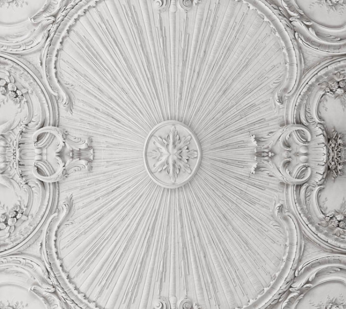 Photo wallpapers Wallstyle Ceiling bas-relief 124659886