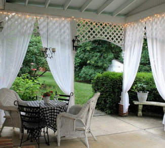 Curtains for the terrace 20201002