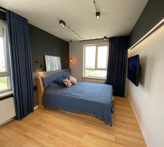 Thick curtains for the bedroom in a modern style 20202329
