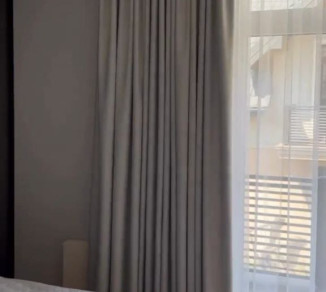 Straight curtains for the bedroom 20202229