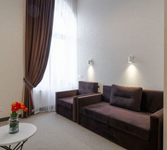 Modern curtains in the hotel 20202162
