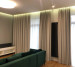 Straight curtains in the living room 20202157