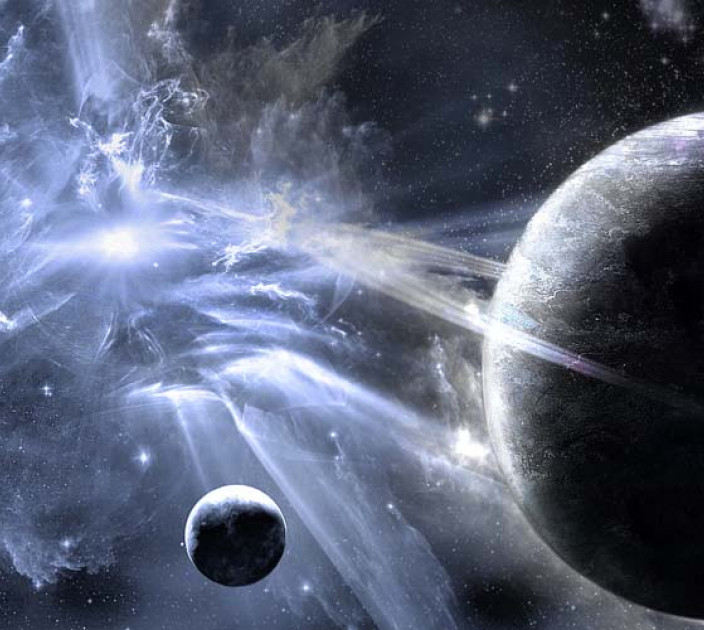Photo wallpapers Wallstyle Planets 748
