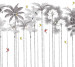 Photo wallpapers Wallstyle Palms 5120920191