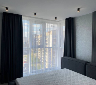 Velvet curtains on a lining 20202308