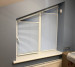 Pleated curtains for a triangular window 20202020