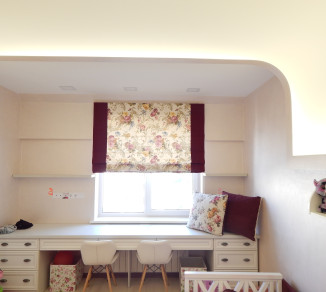 Roman curtains in the nursery 20202011