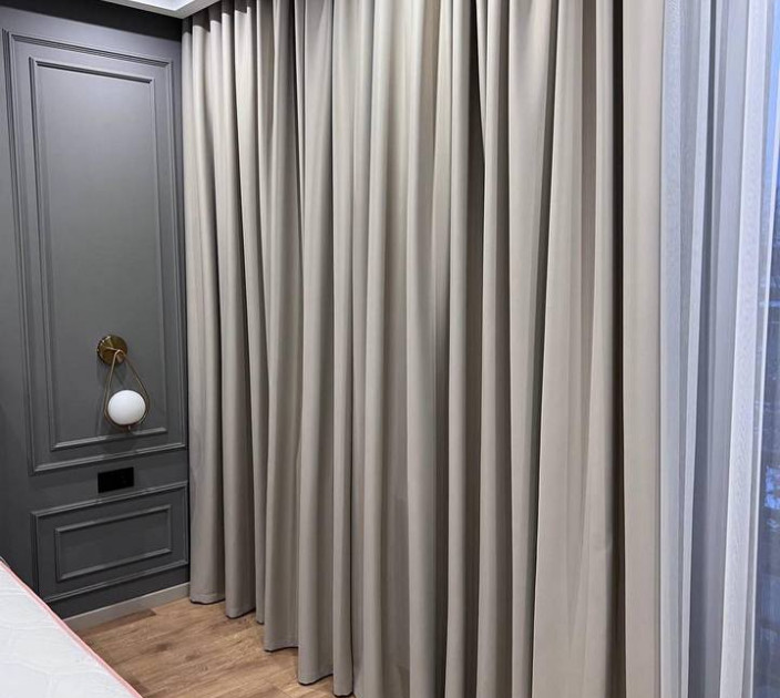 Modern straight curtains 20202206
