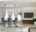 Classic curtains for a bay window 20202314