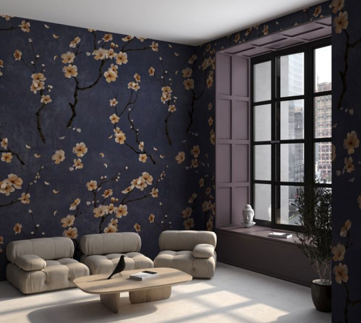 Photo wallpaper Your interior Small flower 21552
