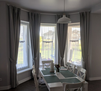 Curtains Provence and tulle cafe 20202194