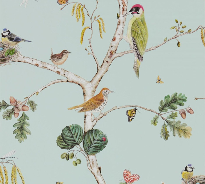 Sanderson Woodland Walk Wallpaper DWOW215706