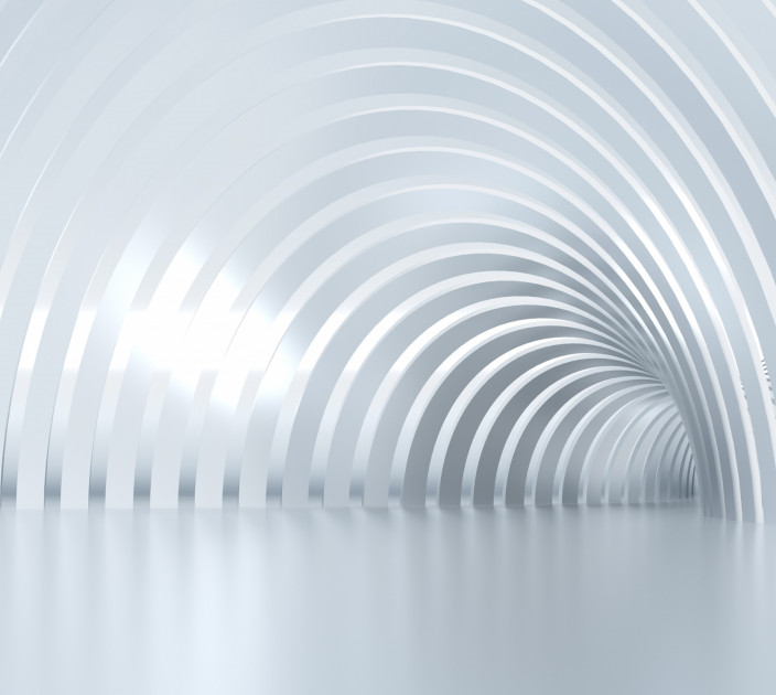 Фотошпалери Wallstyle 3D тунель 10196413