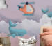 Photo wallpaper Your interior 3D Children's helicopter 20201