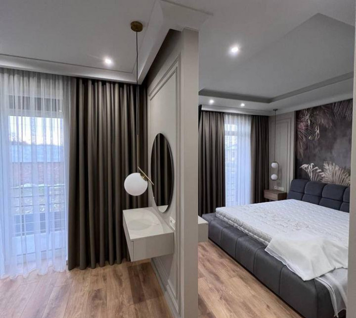 Straight curtains for a modern interior 20202207