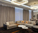 Velvet curtains on a lining in the hall 20202163