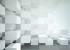 Photo wallpaper Your interior 3D White squares 16545