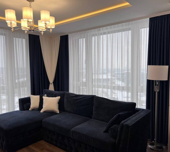 Stylish velvet curtains for the living room 20202336