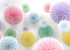 Photo wallpaper Your interior 3D Fluffy balls 21449
