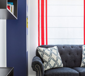 Roman blind for a townhouse 20202198