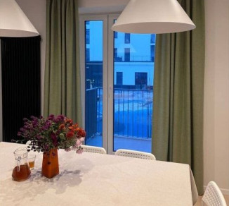 Straight curtains for the kitchen 20202239