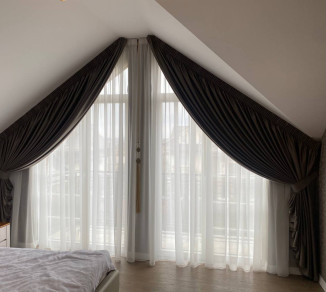 Curtains and tulle for skylights 20202285