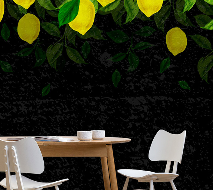 Photo wallpaper Your interior 3D Lemons 21192