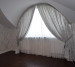 Classic curtains for a mansard arched window 20202192