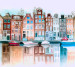 Photo wallpaper Wallstyle Drawing with paints 5070820191