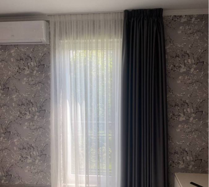 Curtain and tulle for the bedroom 20202296