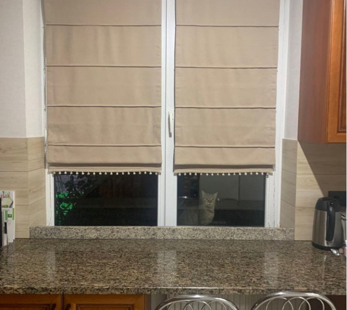 Roman curtains with tassels 20202326