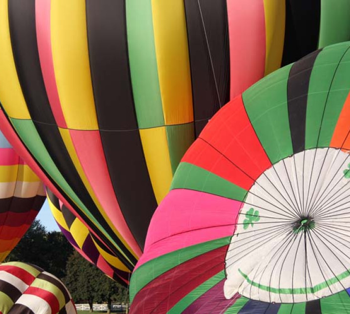 Photo wallpapers Wallstyle Balloons 3255