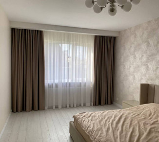 Straight curtains for the bedroom, Dimaut fabric 20202162