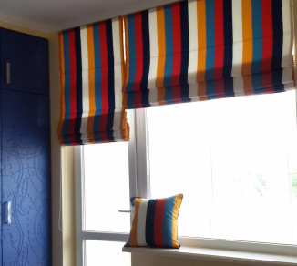 Roman curtains in the nursery 20202087