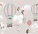 Photo wallpapers Wallstyle Elephants on balloons 8281020191
