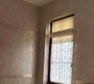 Roman curtain and tulle cafe for bathroom 20202260