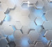 Photo wallpapers Wallstyle 3D hexagons 481197037