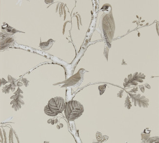Sanderson Woodland Walk Wallpaper DWOW215704