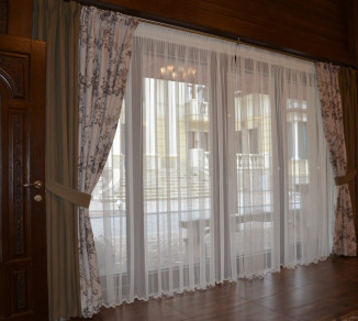 Panoramic curtains and tulle 20206016