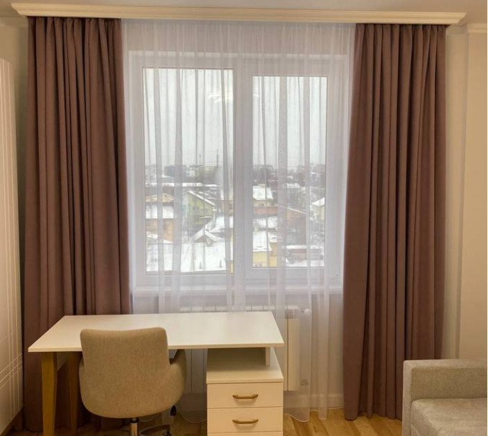 Blackout straight curtains 20202204