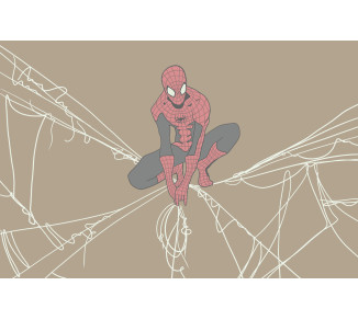 Photo wallpaper Wallstyle Spider-Man in a web 2011201815-2