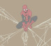 Photo wallpaper Wallstyle Spider-Man in a web 2011201815-2